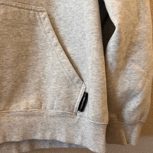 The Couture Club Multi-Badge Chenille Cotton-Blend Hoodie - Picture 8 of 12